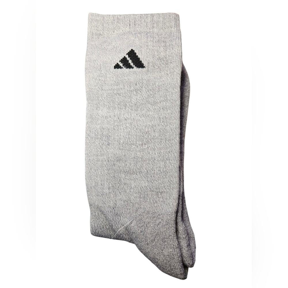 NWOT OS Adidas Men's Athletic Socks in Light Gray